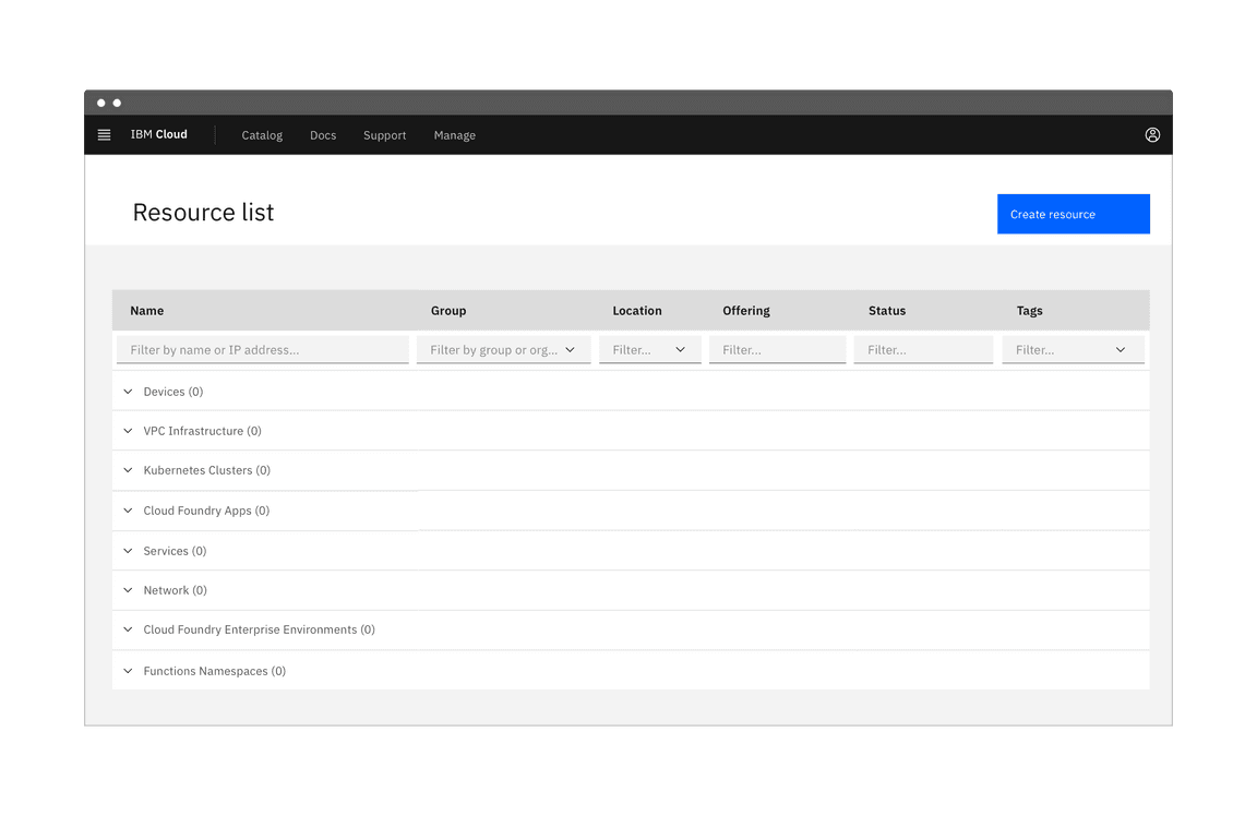 Third phase of a dashboard using skeleton states to demonstrate progressive loading